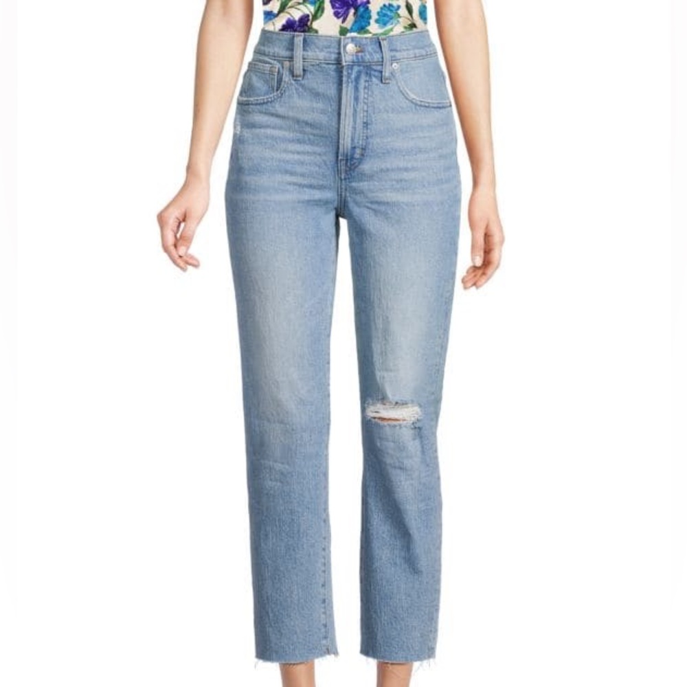 Madewell Perfect Vintage Jean with Raw Hem